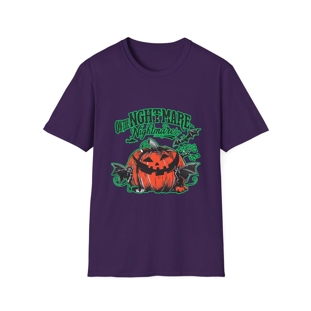 Scary Pumpkin Vintage Halloween T-Shirt