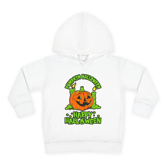 Scary Pumpkin Toddler Hoodie for Halloween