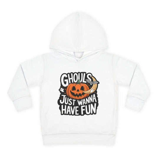 Scary Pumpkin Toddler Hoodie for Halloween
