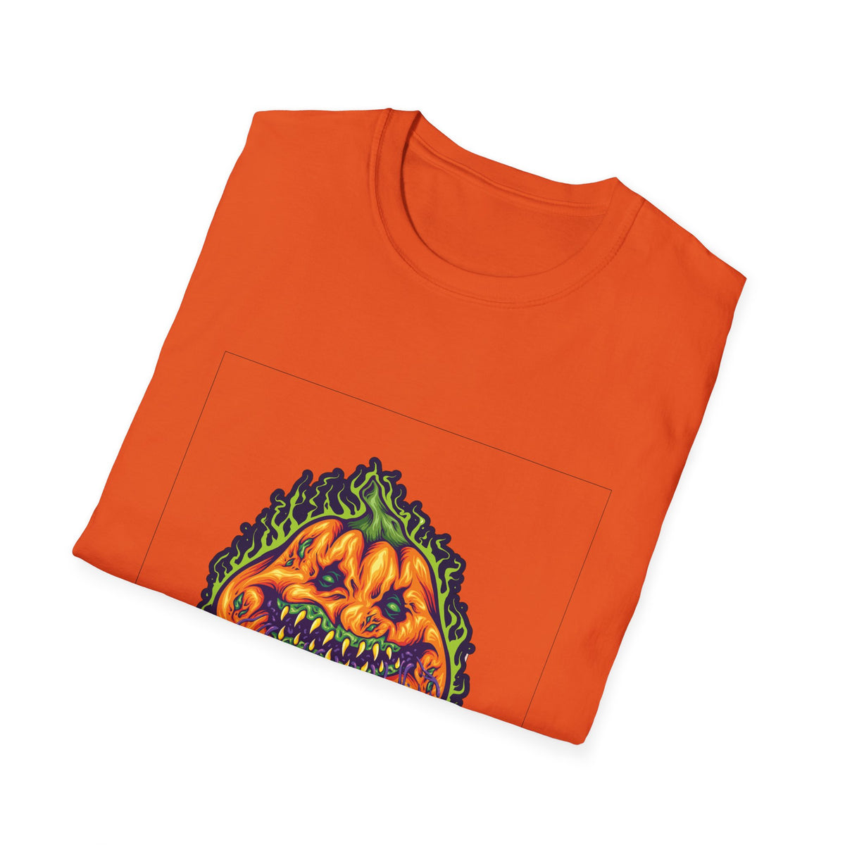 Scary Pumpkin Vintage Halloween T-Shirt