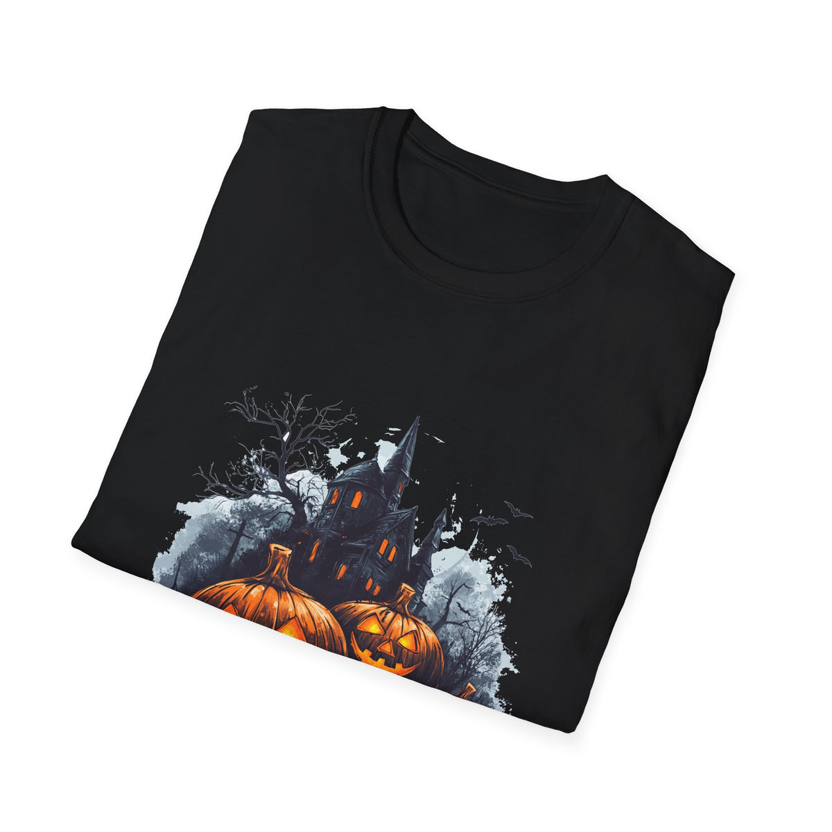 Scary Pumpkin Vintage Halloween T-Shirt