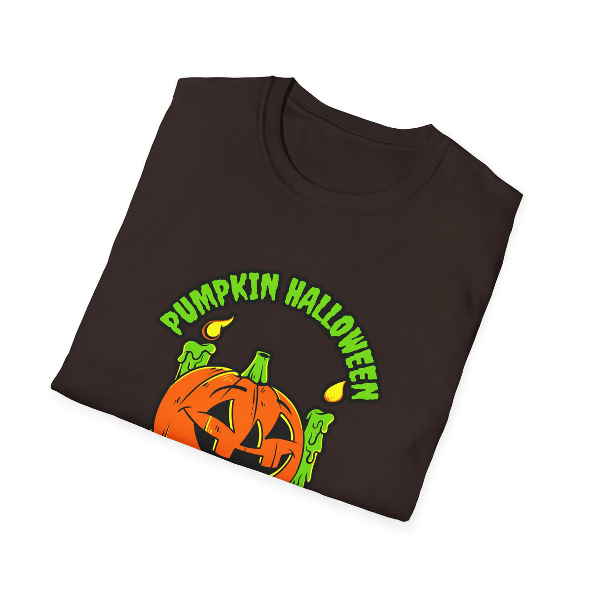 Scary Pumpkin Vintage Halloween T-Shirt