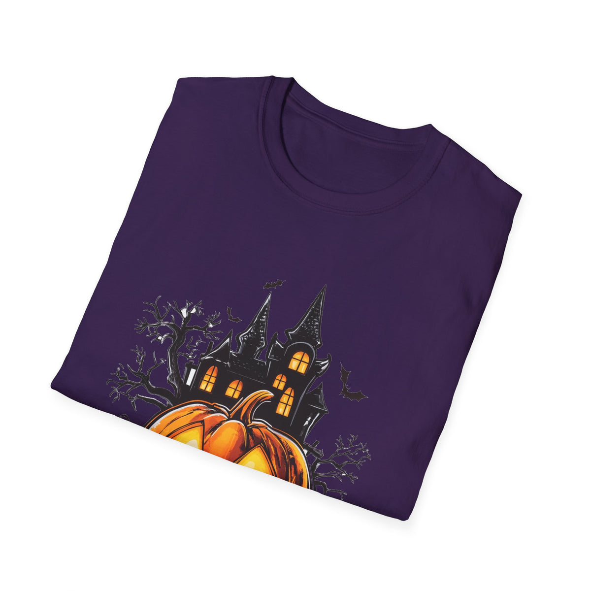 Scary Pumpkin Vintage Halloween T-Shirt