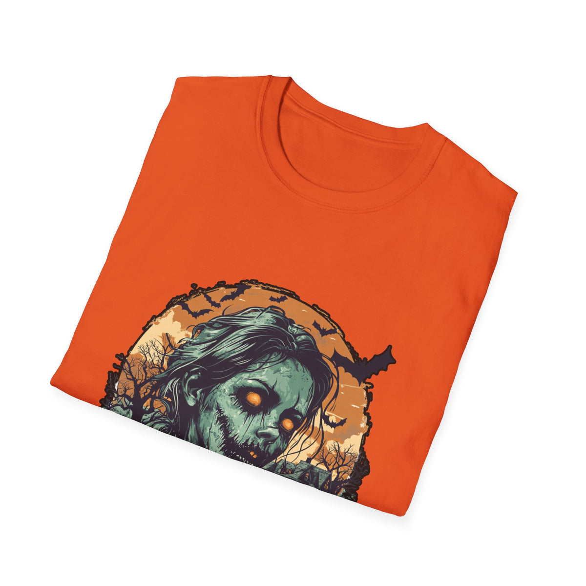 Scary Pumpkin Vintage Halloween T-Shirt