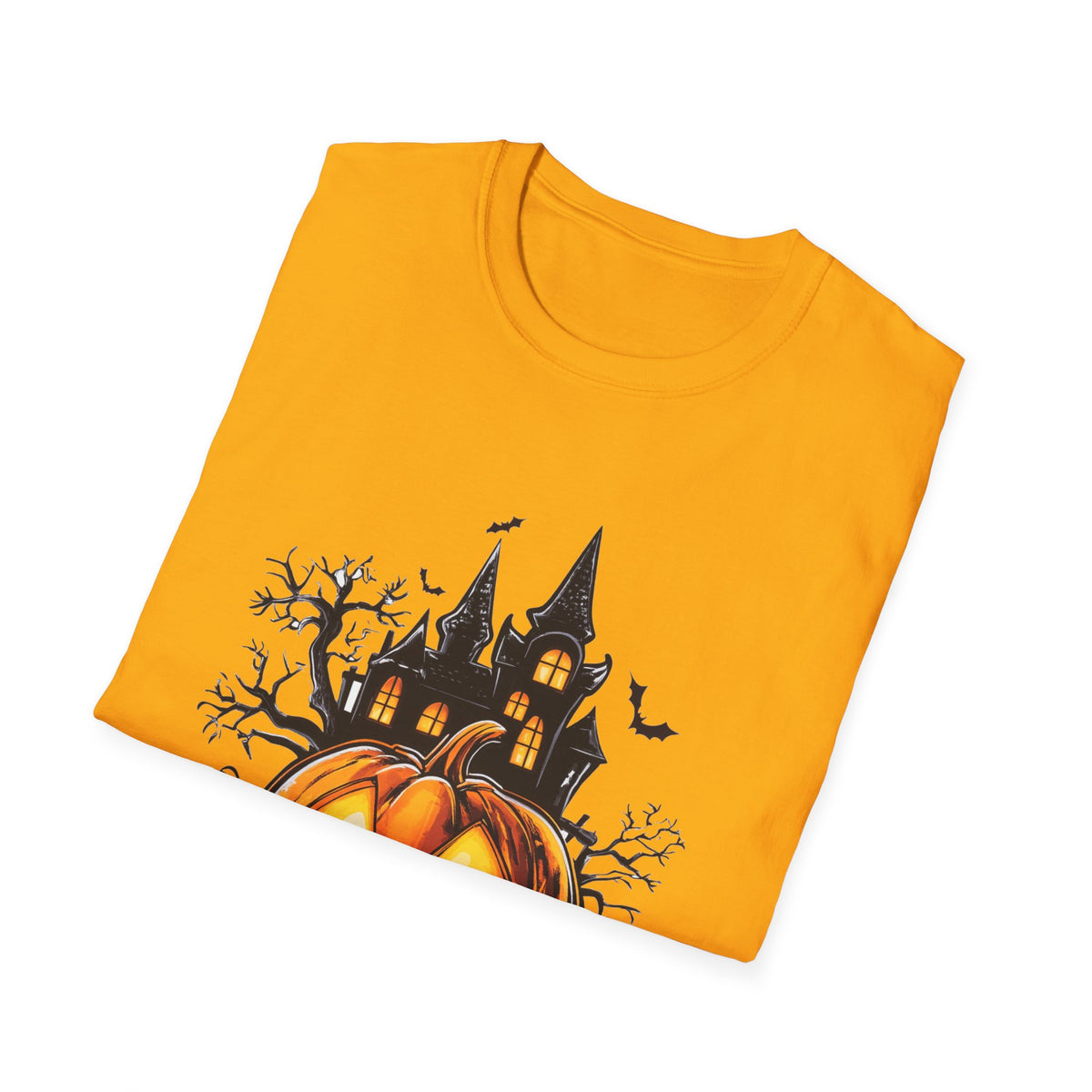 Scary Pumpkin Vintage Halloween T-Shirt