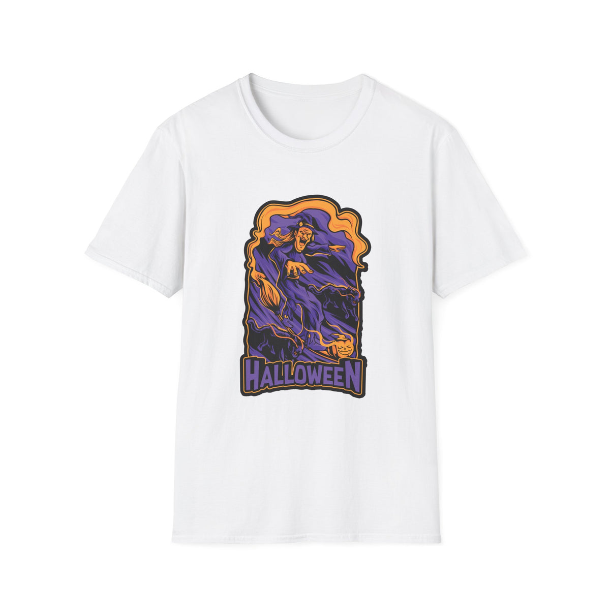 Witch Please Halloween T-Shirt - Cute Vintage Design for Spooky Season