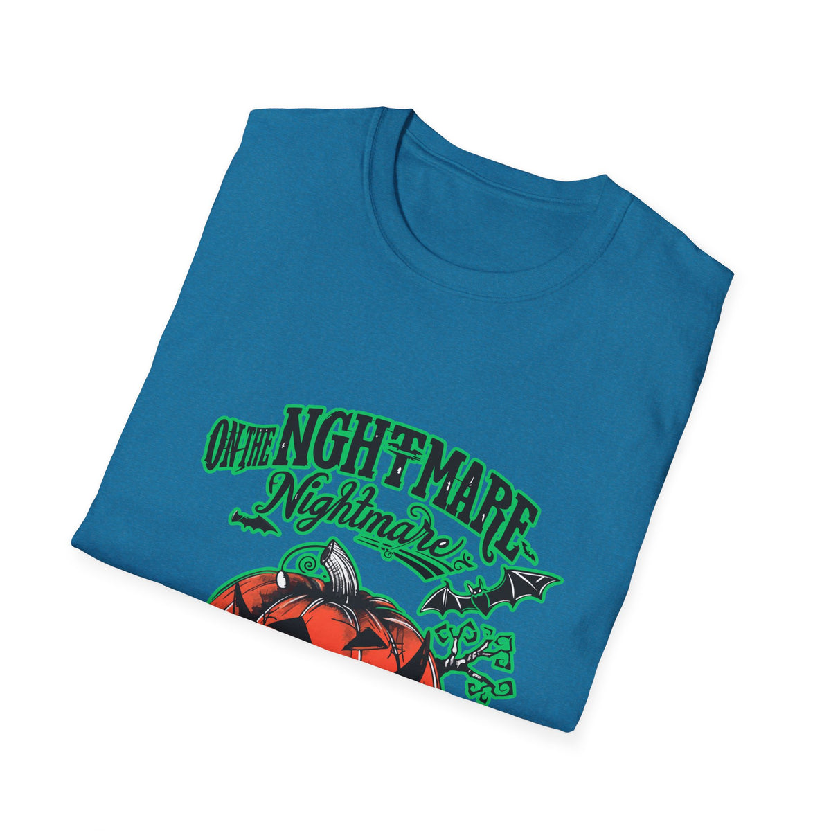 Scary Pumpkin Vintage Halloween T-Shirt