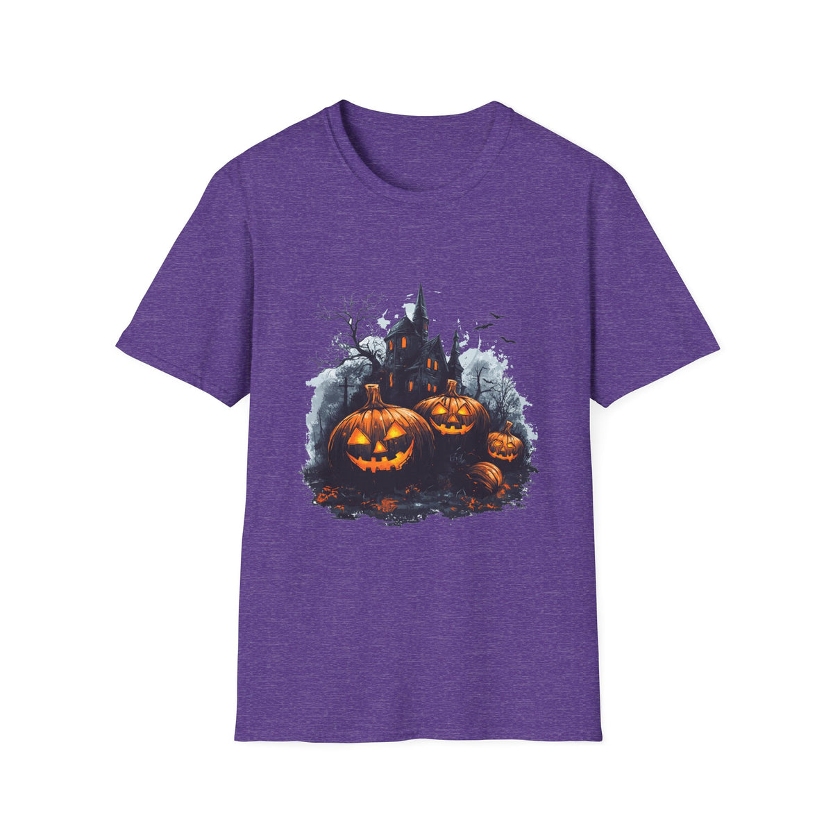 Scary Pumpkin Vintage Halloween T-Shirt