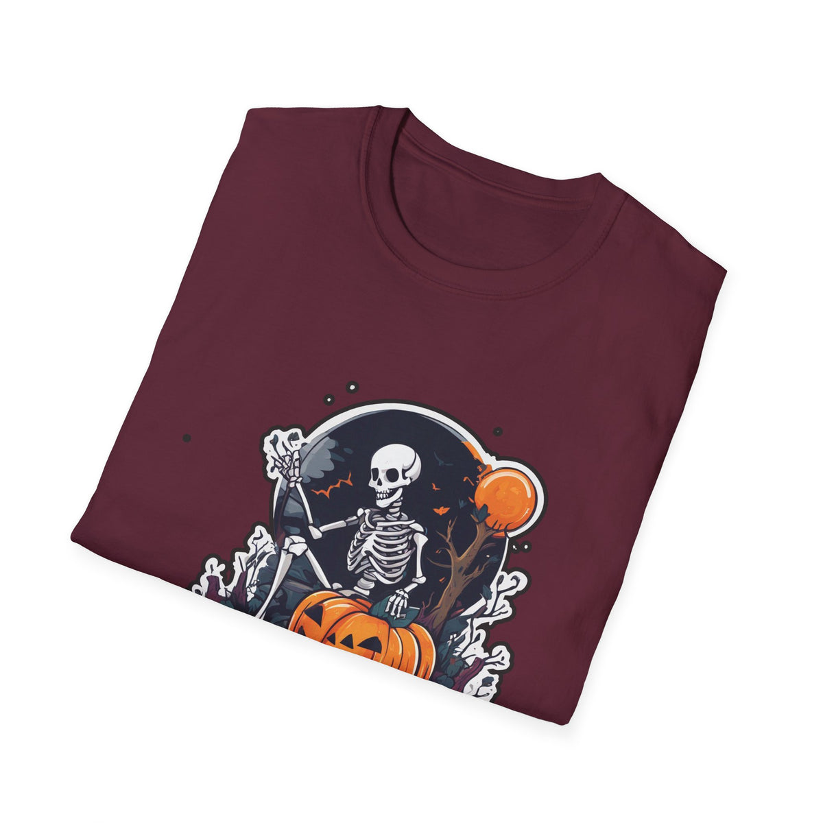 Scary Pumpkin Vintage Halloween T-Shirt