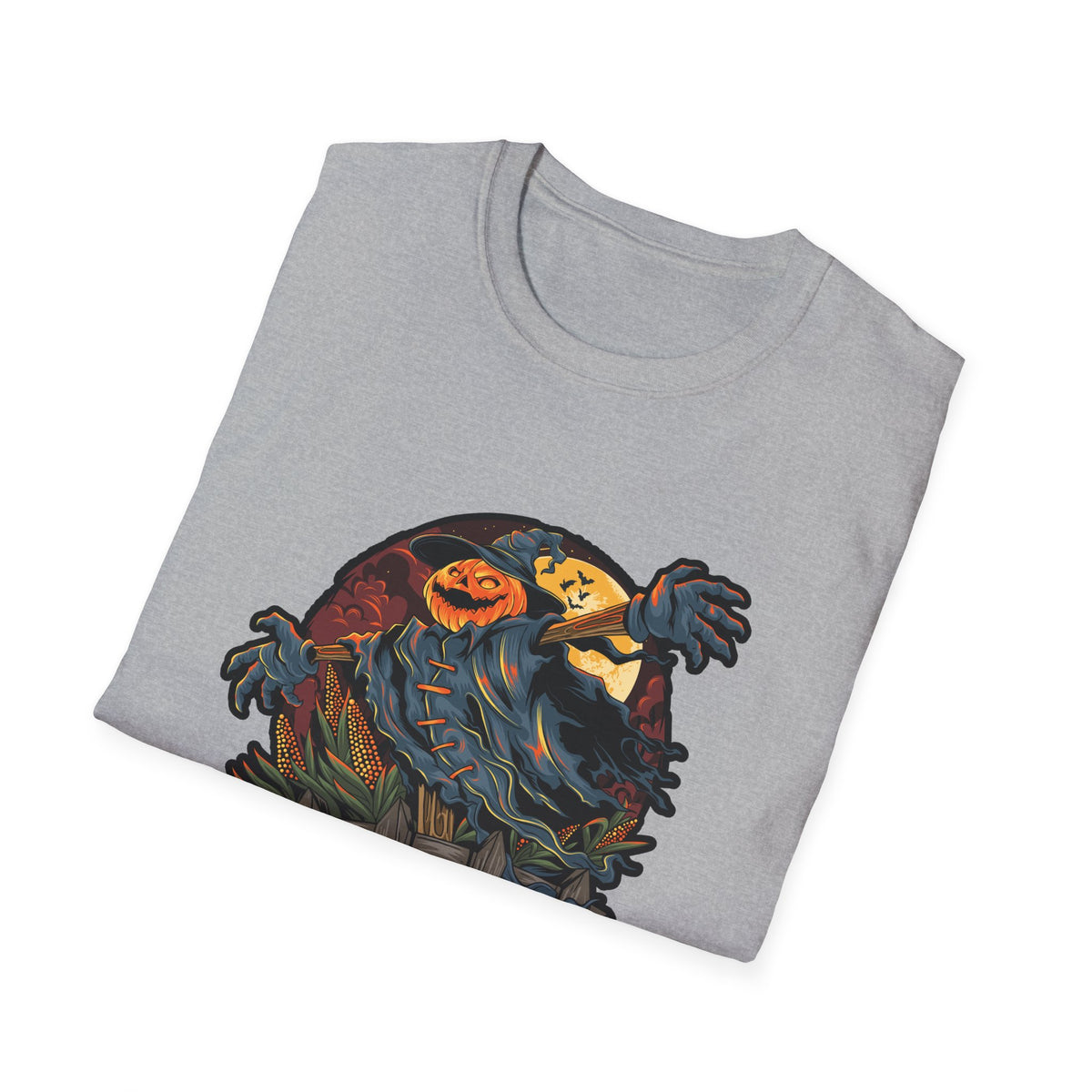 Scary Pumpkin Vintage Halloween T-Shirt