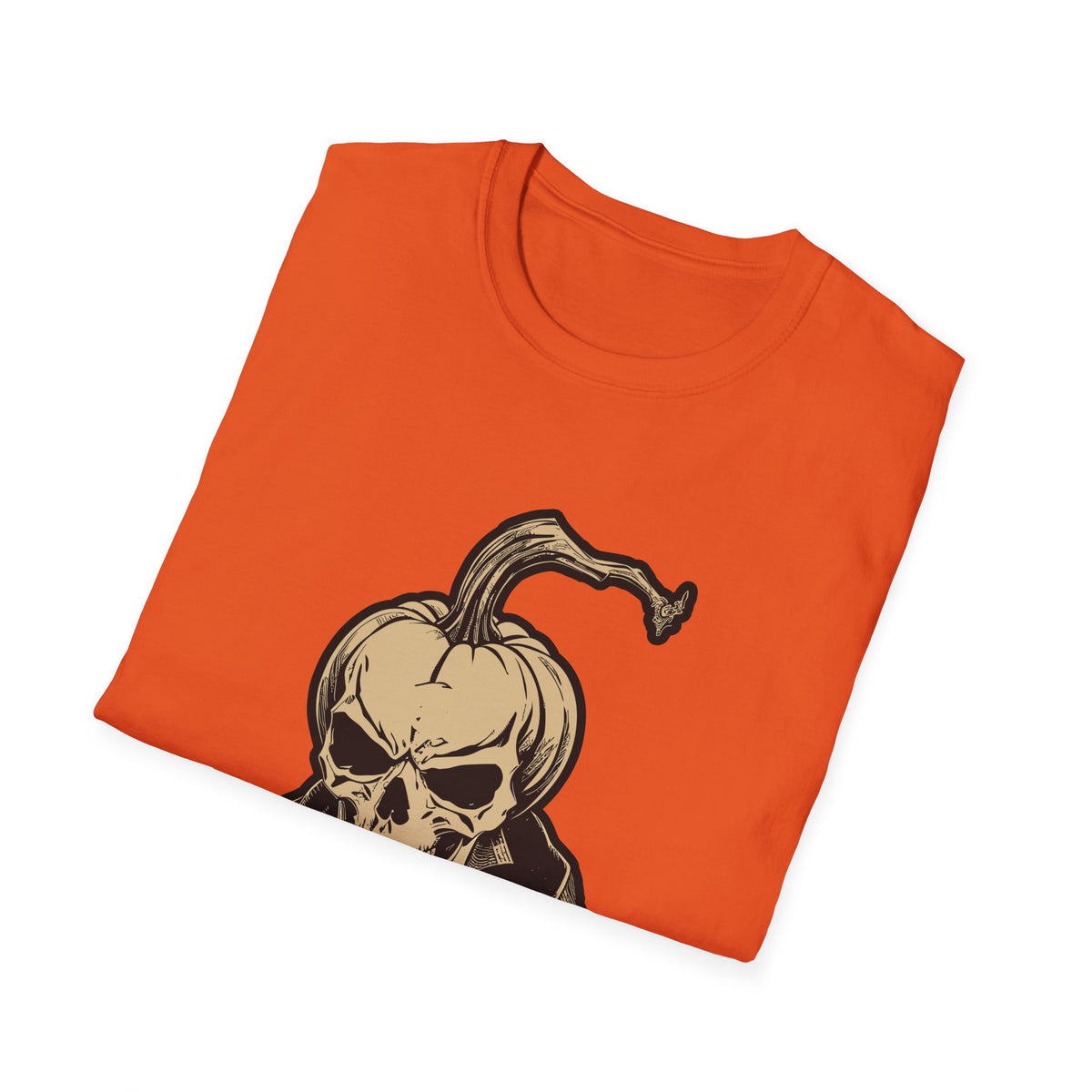 Scary Pumpkin Vintage Halloween T-Shirt