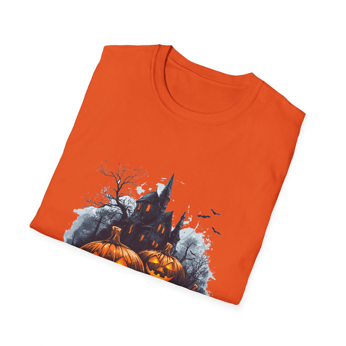 Scary Pumpkin Vintage Halloween T-Shirt