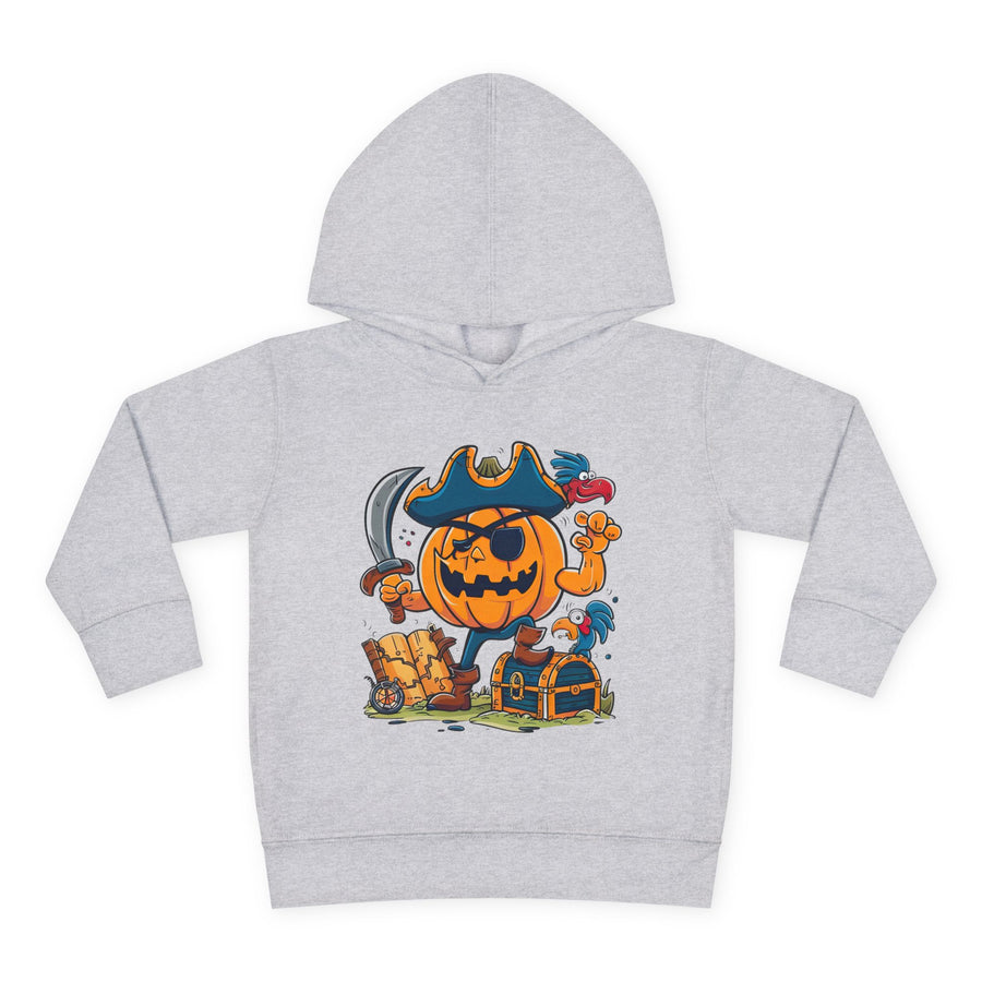 Cute Pirate Pumpkin Toddler Hoodie for Halloween