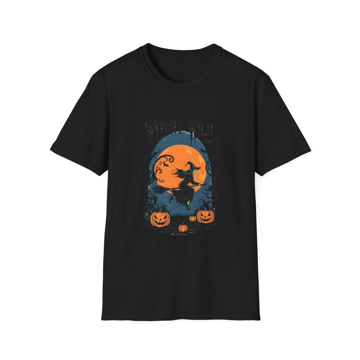 Vintage Halloween Witch T-Shirt