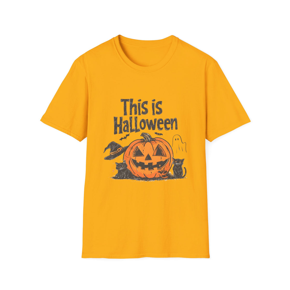Vintage Pumpkin Halloween T-Shirt