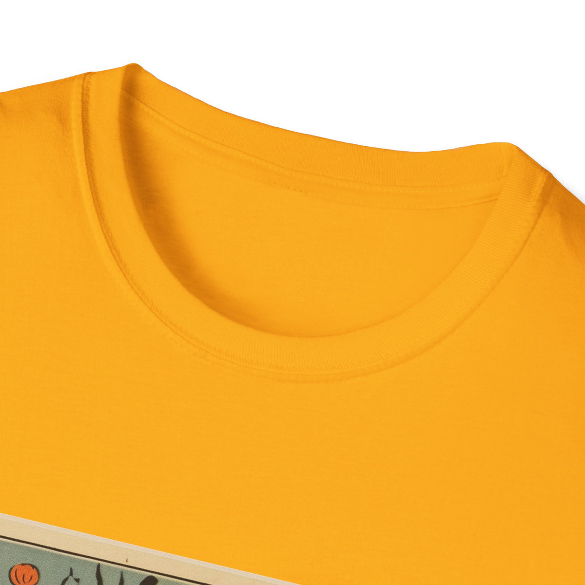Vintage Ghost and Pumpkin Halloween T-Shirt