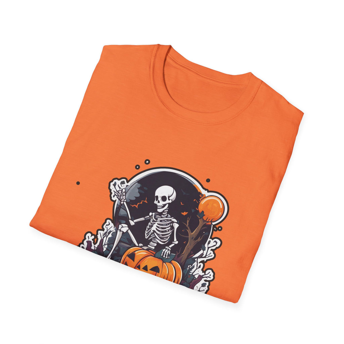 Scary Pumpkin Vintage Halloween T-Shirt