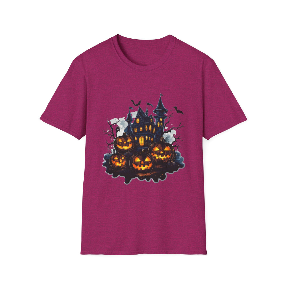 Scary Pumpkin Vintage Halloween T-Shirt