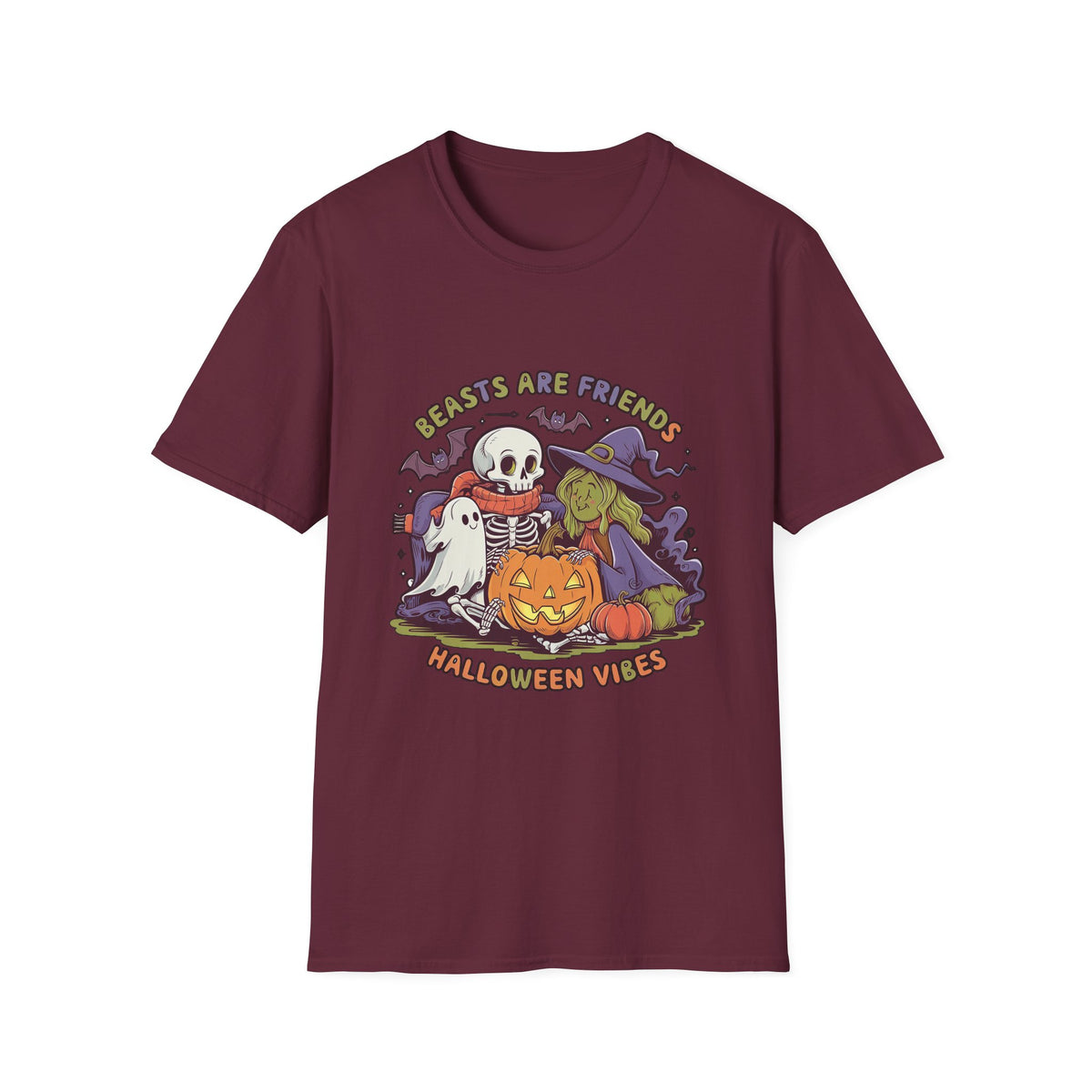 Bears Are Friends Vintage Halloween T-Shirt