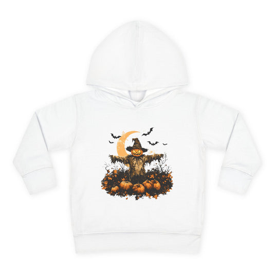 Scary Pumpkin Toddler Hoodie for Halloween