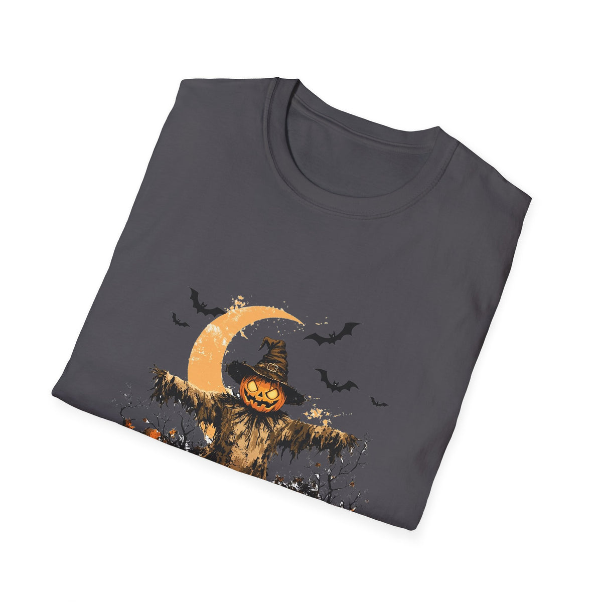 Scary Pumpkin Vintage Halloween T-Shirt