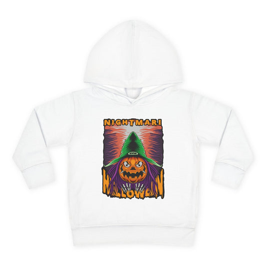 Toddler Hoodie with Scary Pumpkin Design for Cute Halloween Celebrations