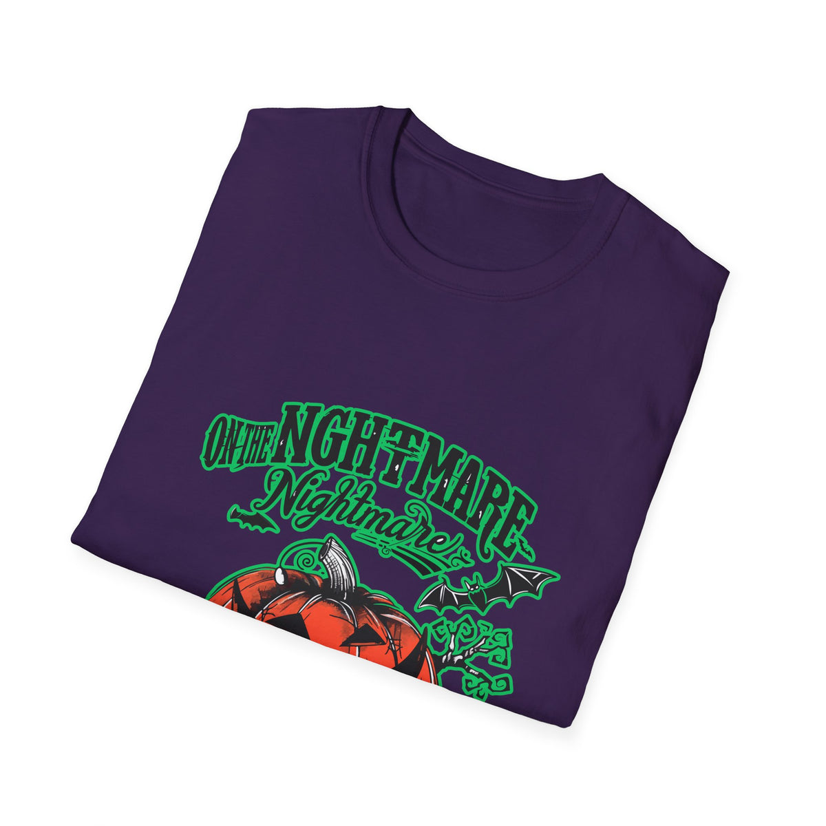 Scary Pumpkin Vintage Halloween T-Shirt