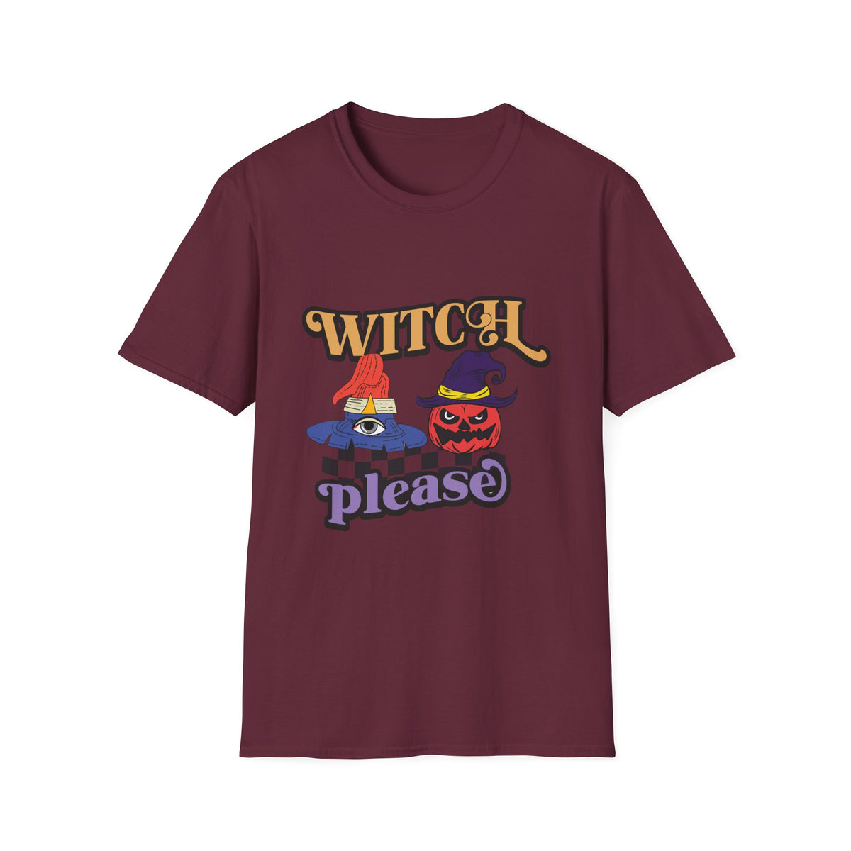 Witch Please Vintage Halloween T-Shirt