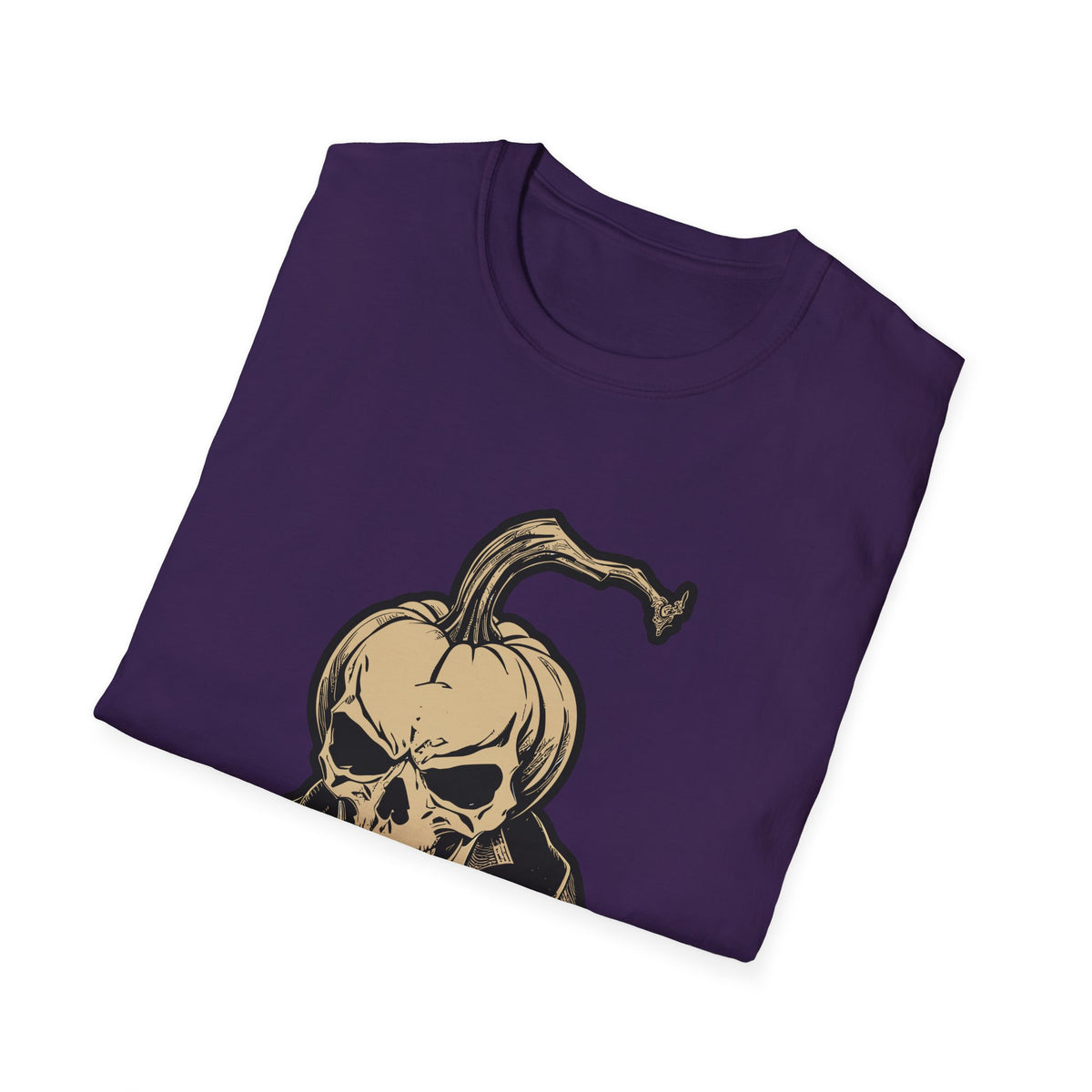 Scary Pumpkin Vintage Halloween T-Shirt