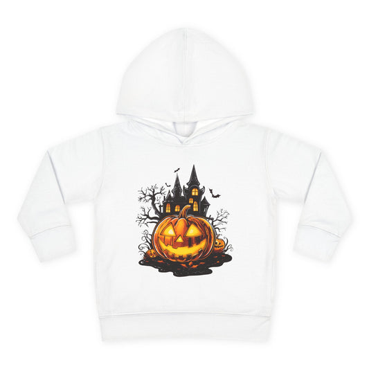 Scary Pumpkin Toddler Hoodie for Halloween