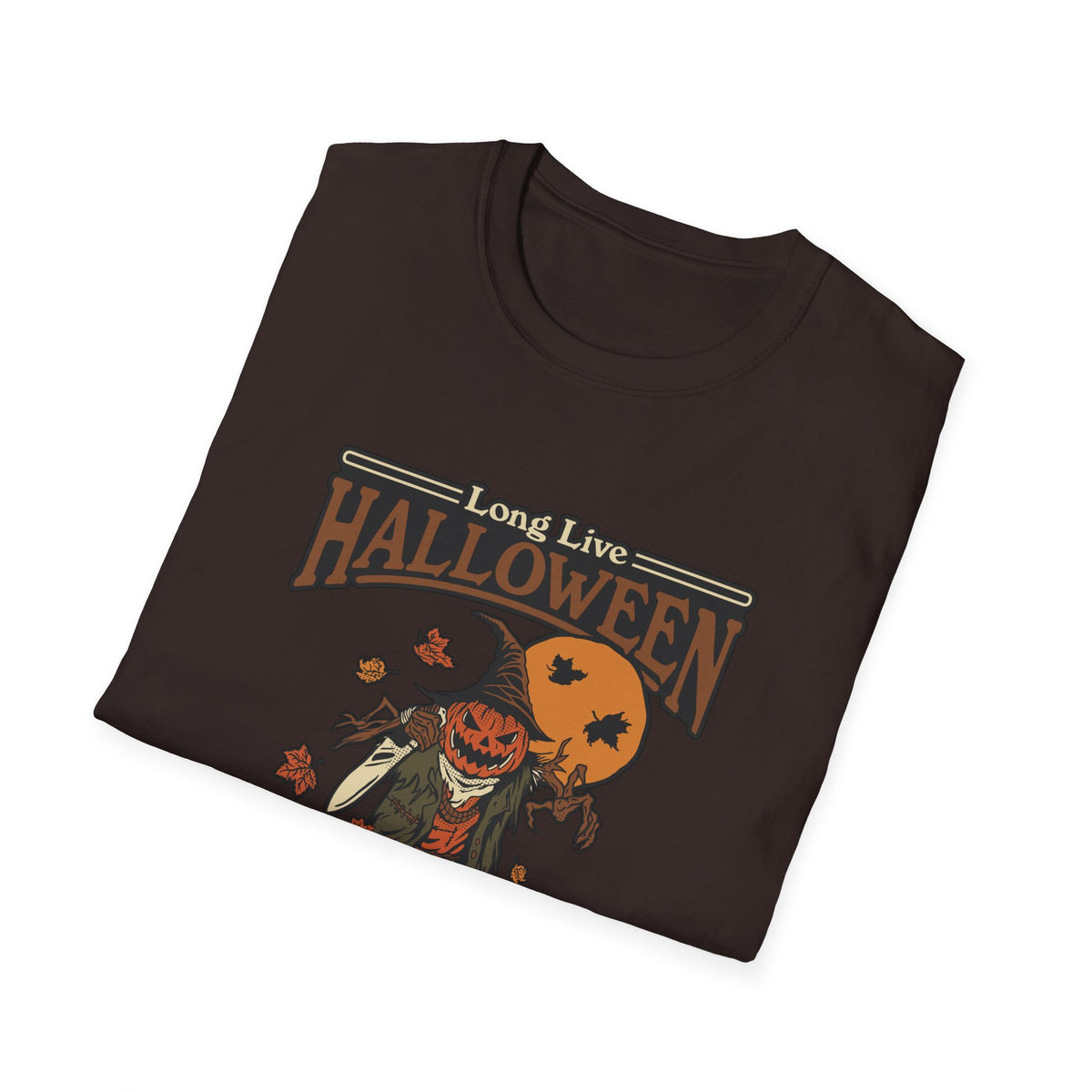 Scary Pumpkin Vintage Halloween T-Shirt