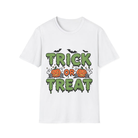Trick or Treat Halloween Graphic T-Shirt