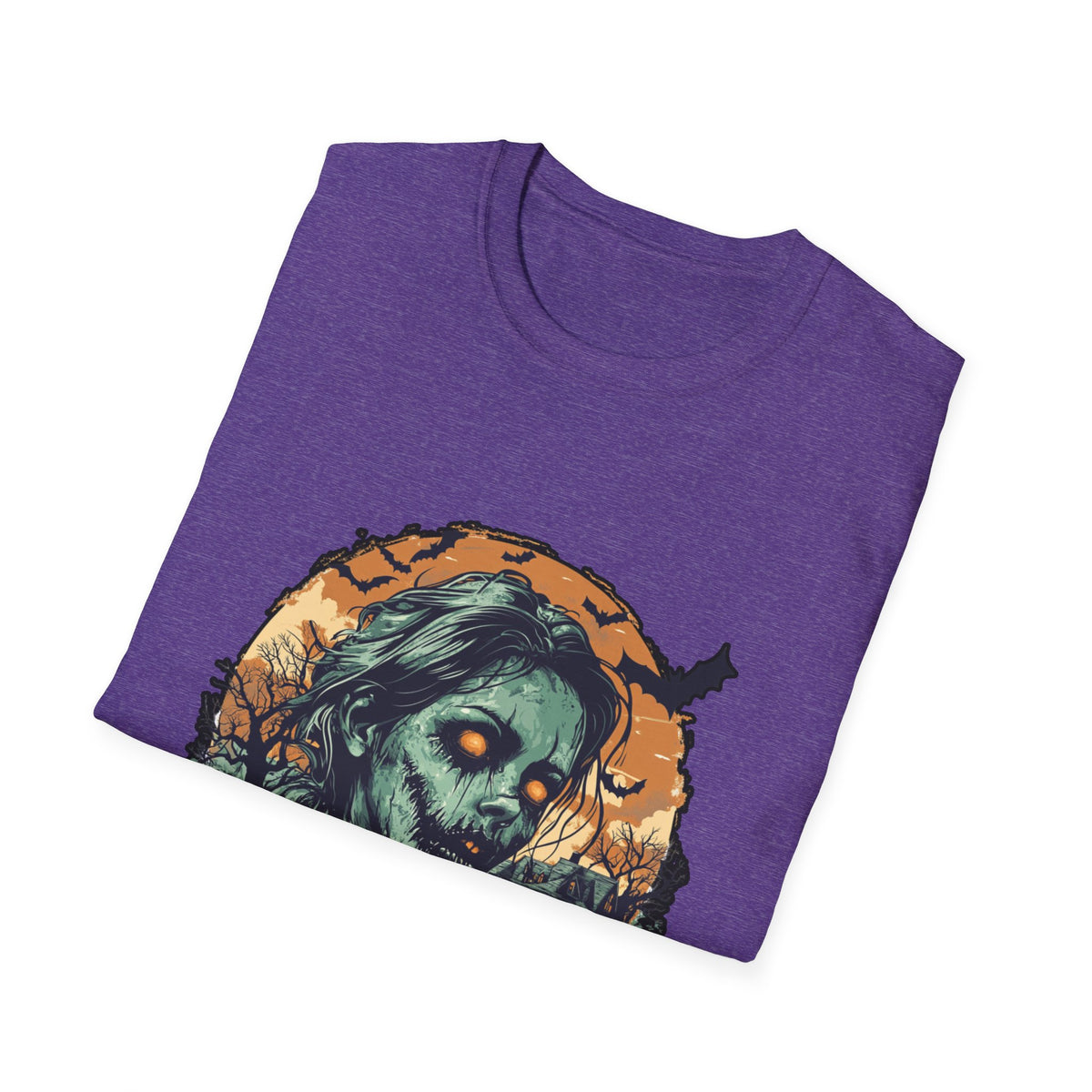 Scary Pumpkin Vintage Halloween T-Shirt