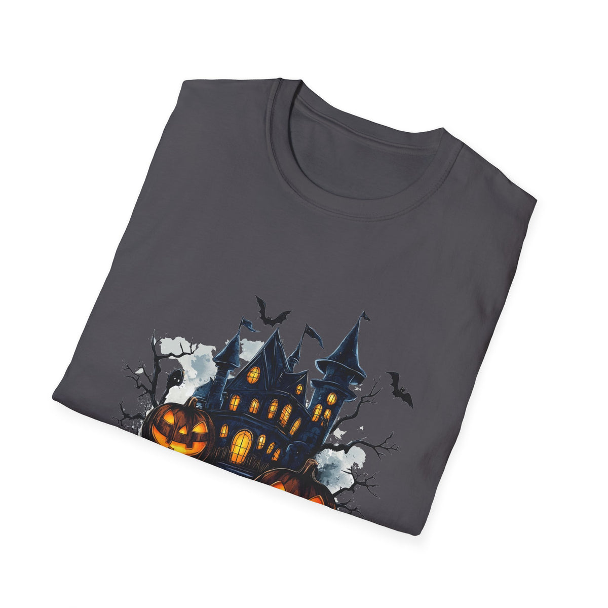 Scary Pumpkin Vintage Halloween T-Shirt