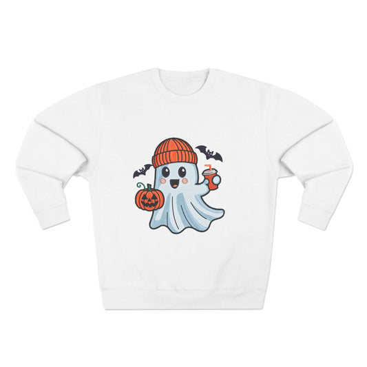 Halloween Cute Ghost Crewneck Sweatshirt