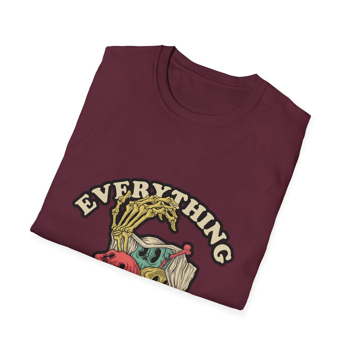Cute Skeleton Halloween T-Shirt
