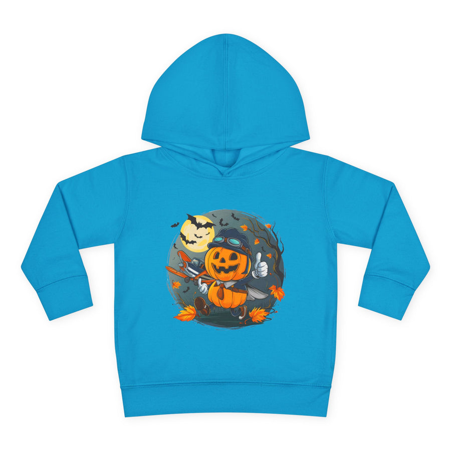 Funny Pumpkin Toddler Hoodie for Halloween