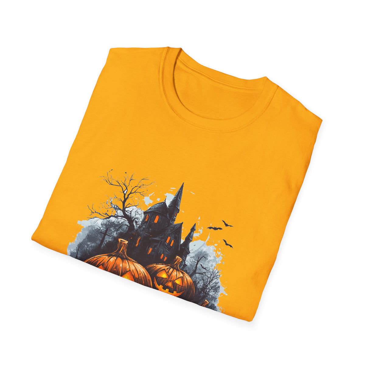 Scary Pumpkin Vintage Halloween T-Shirt