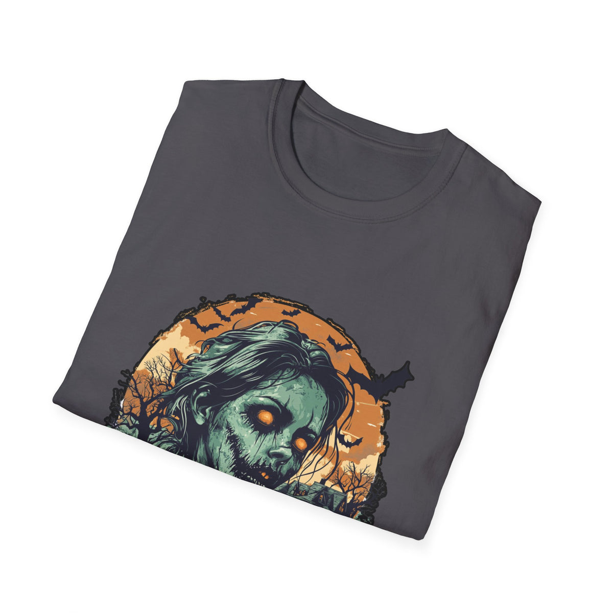 Scary Pumpkin Vintage Halloween T-Shirt