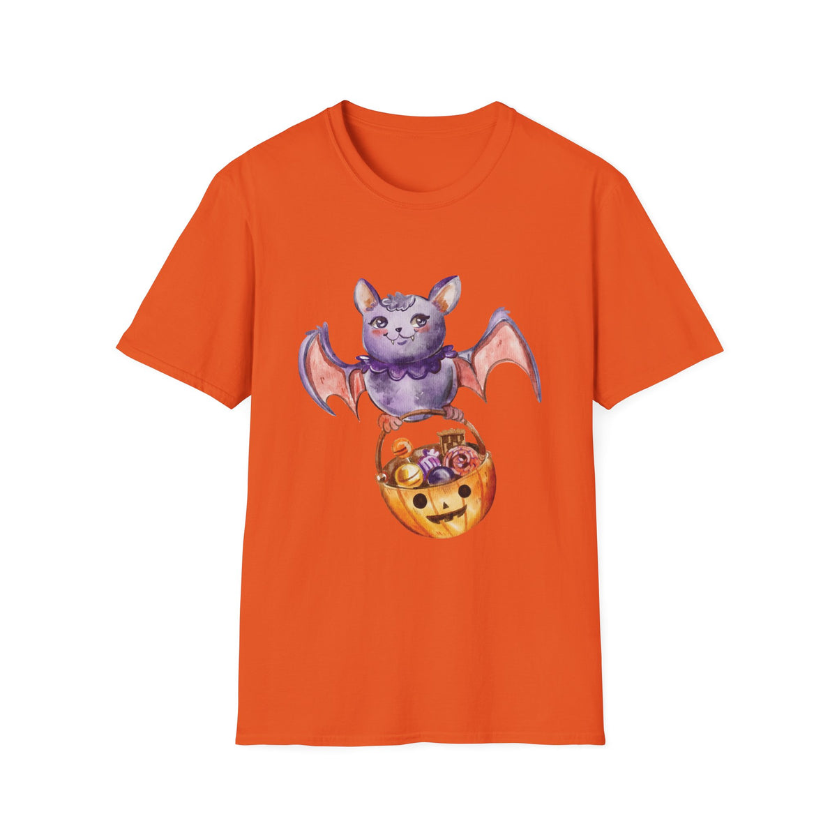 Cute Halloween Candy Bucket T-Shirt