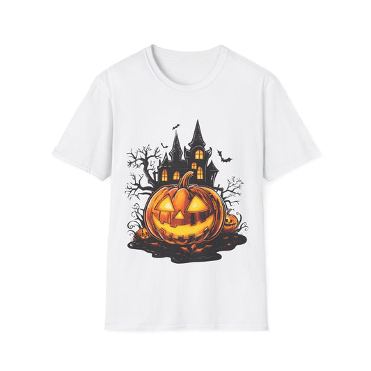 Scary Vintage Pumpkin T-Shirt for Halloween Spirit