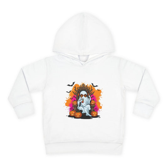 Halloween Cute Pumpkin Ghost Toddler Hoodie