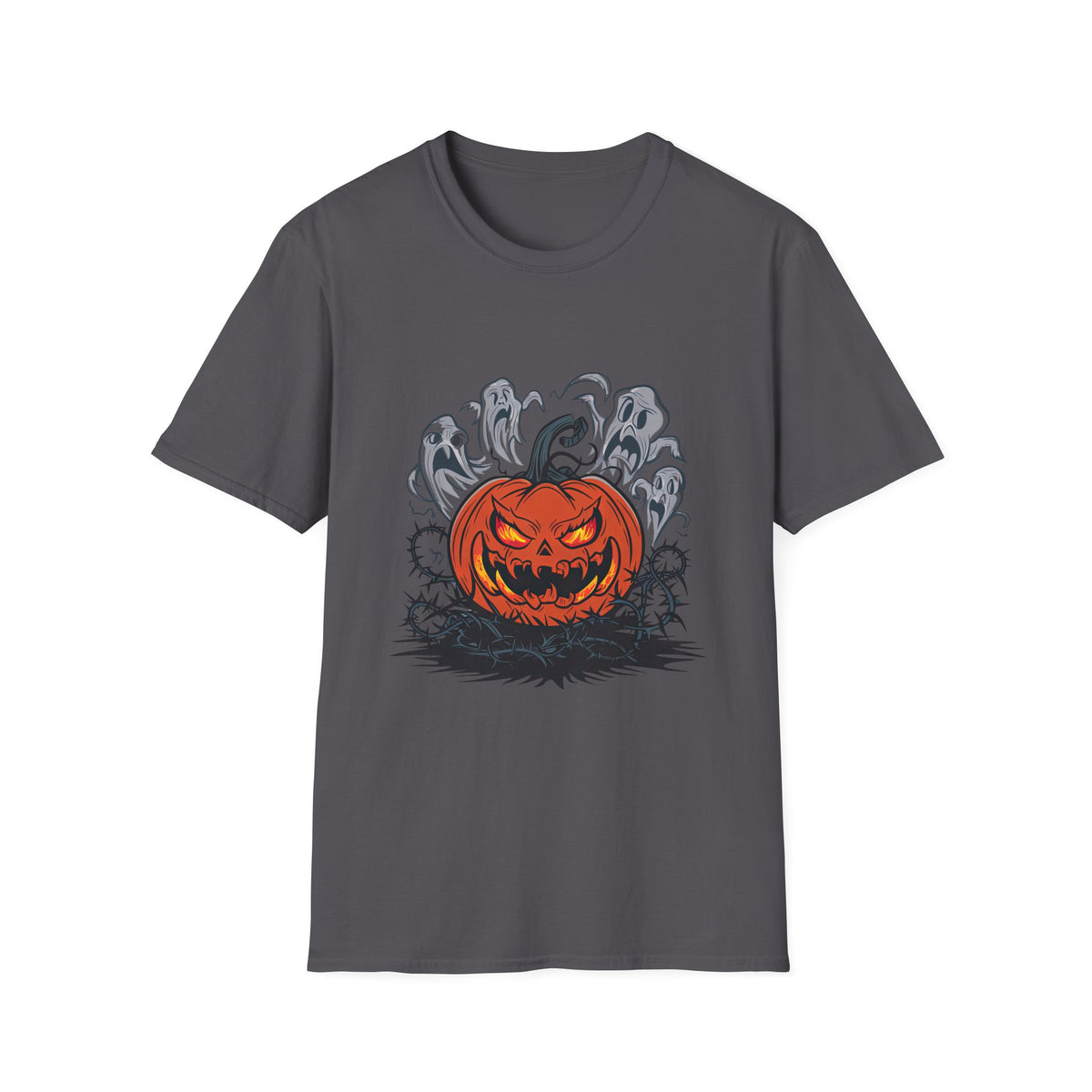 Scary Pumpkin Halloween T-Shirt