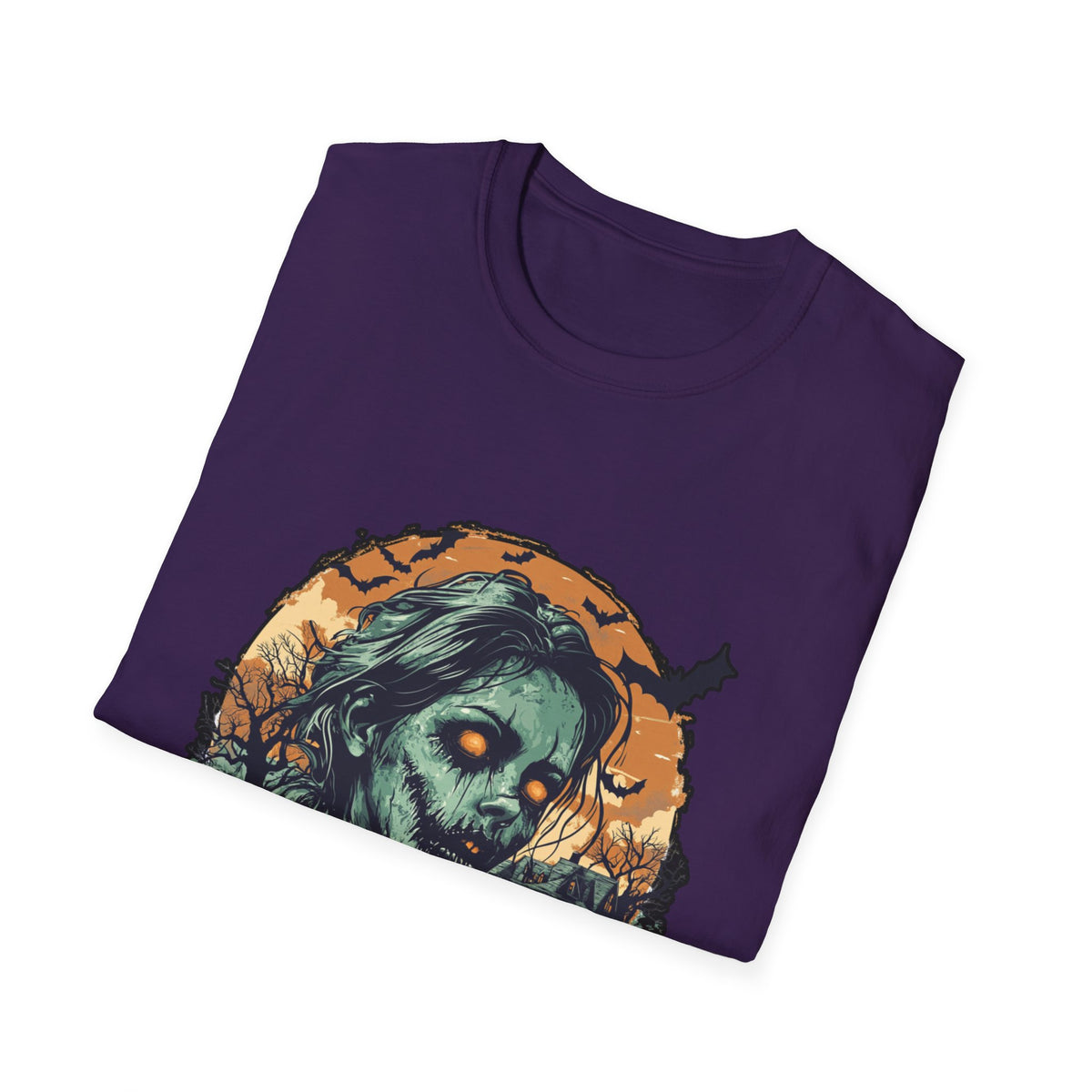 Scary Pumpkin Vintage Halloween T-Shirt