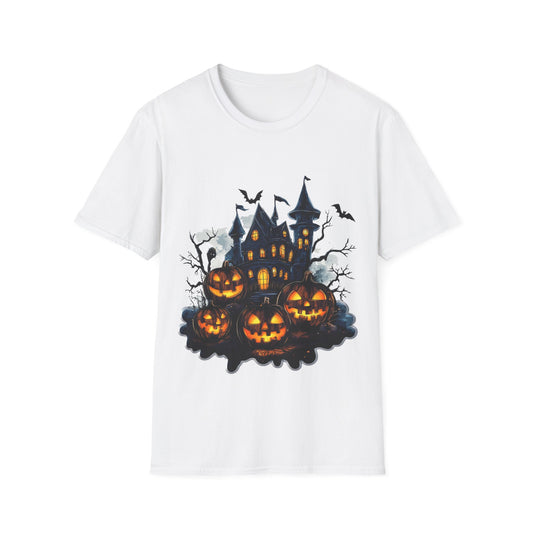 Pumpkin Halloween Scary Vintage T-Shirt