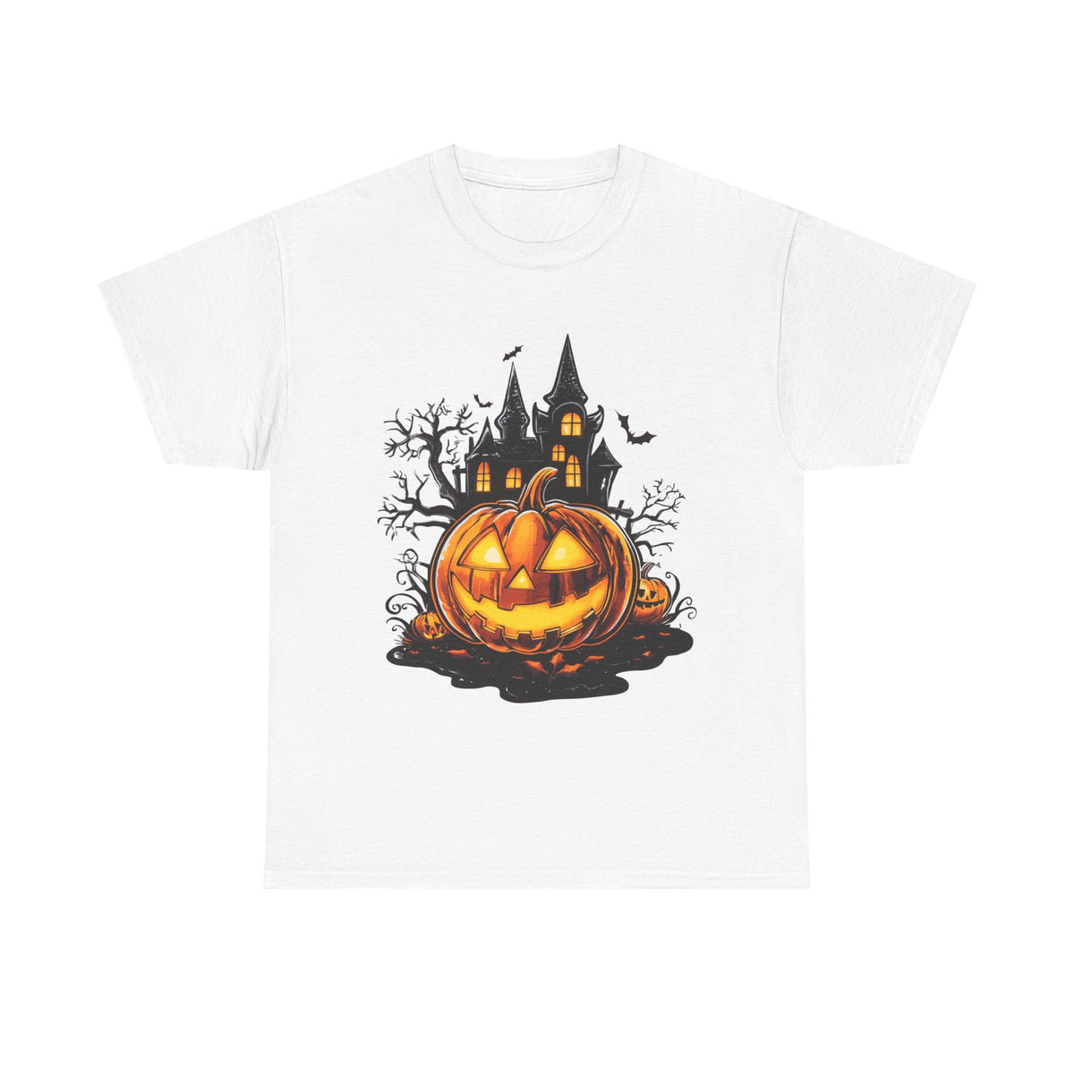 Scary Pumpkin Unisex Halloween T-Shirt