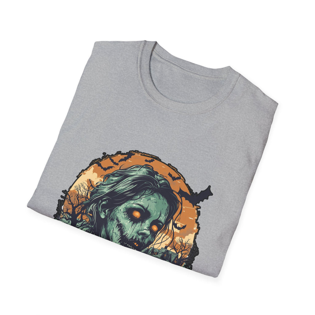 Scary Pumpkin Vintage Halloween T-Shirt