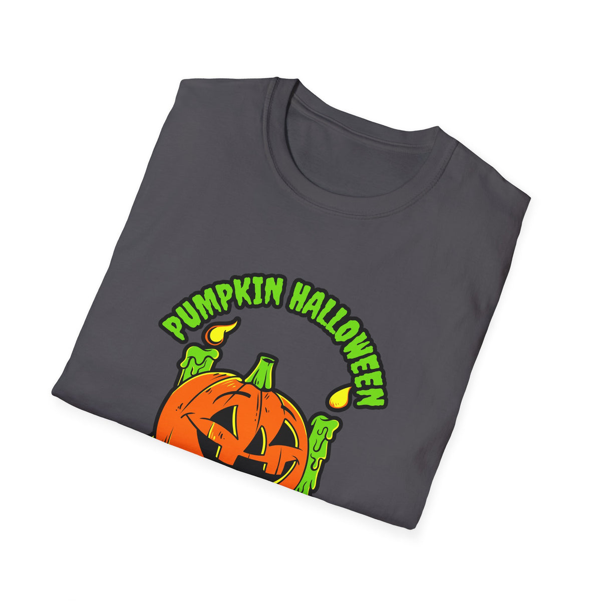Scary Pumpkin Vintage Halloween T-Shirt