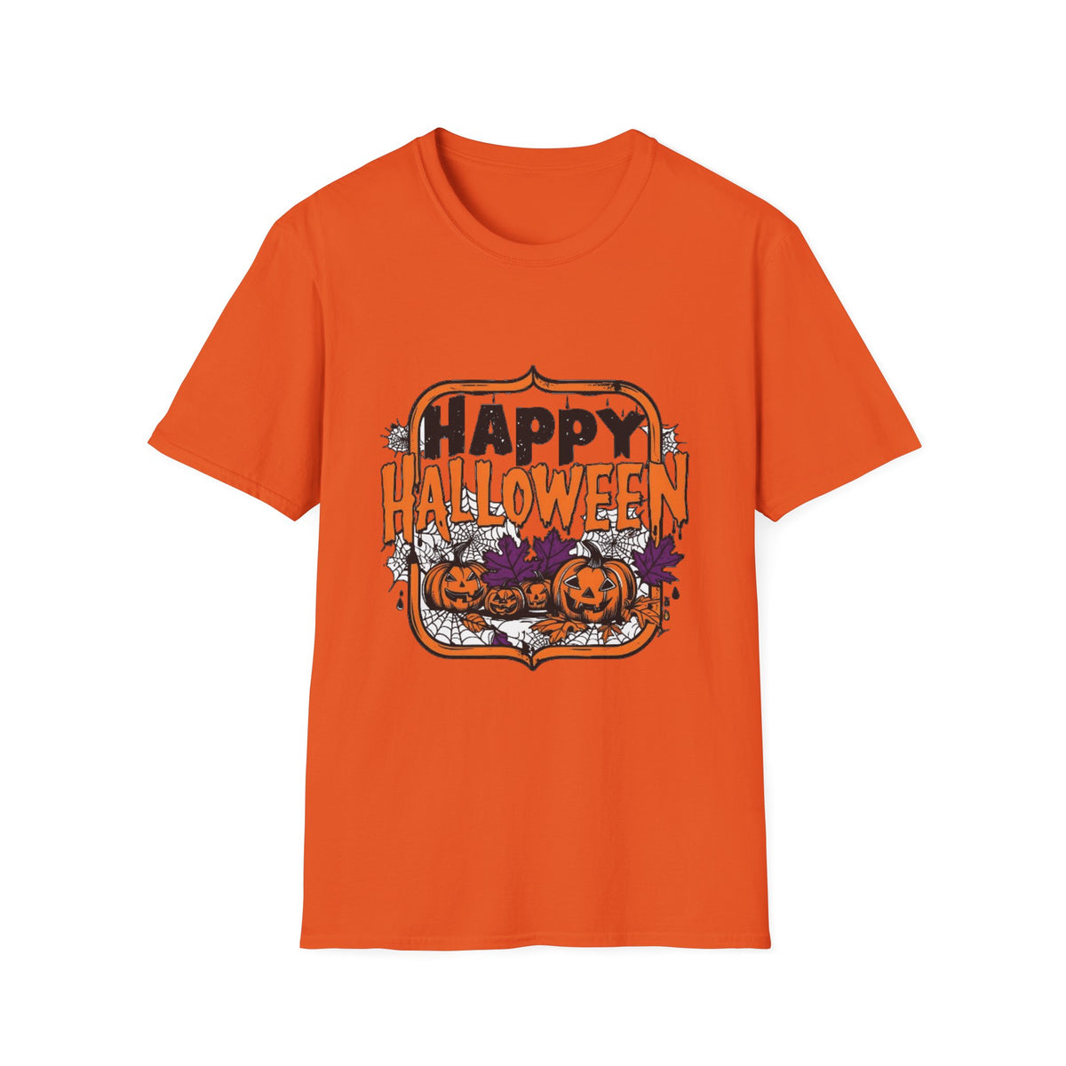 Scary Pumpkin Vintage Halloween T-Shirt