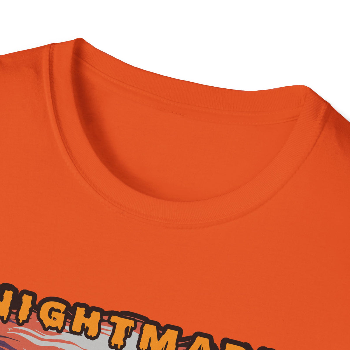 Scary Pumpkin Halloween T-Shirt - Vintage Design for a Spooky Style
